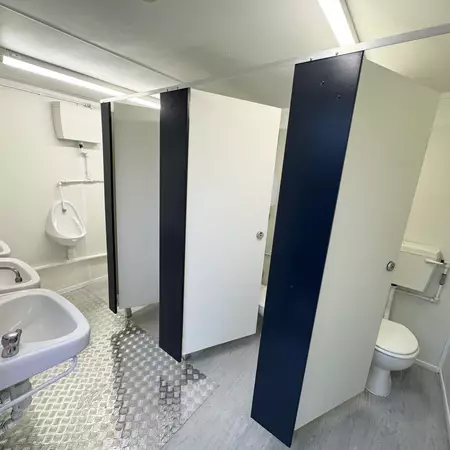3+1 Toilet Block 16 x 9 Ft Anti-Vandal Portable Toilet Block - Image 8