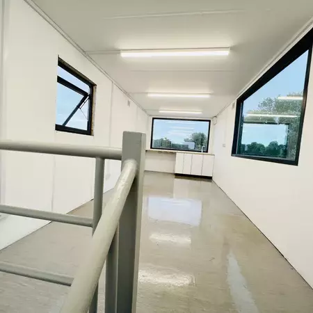 CABIN STACK TWO 32x10ft Cabins Office Canteen Drying Room Internal Staircase Portable Building Kitchenette - Image 9